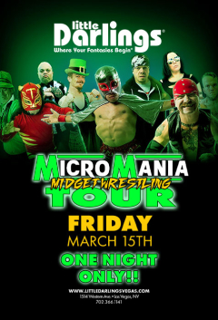 Micro Mania Midget Wrestling Tour