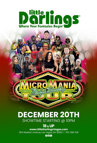 Micro Mania Midget Wrestling at a fully nude strip club in Las Vegas