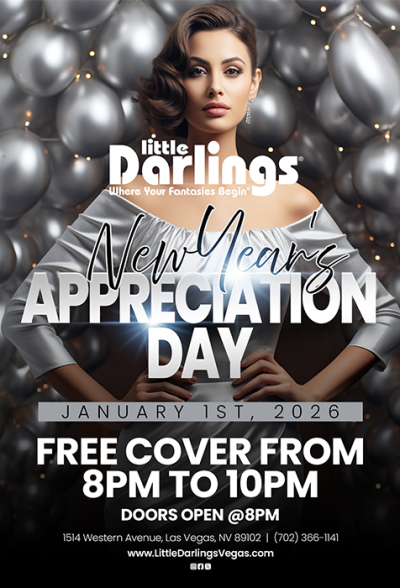 New Year's Appreciation Day at a fully nude strip club in Las Vegas