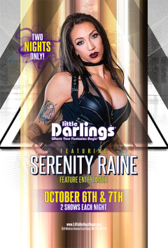 Featuring Serenity Raine at a fully nude strip club in las vegas
