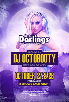 Featuring DJ Octobooty Daizha Morgann at a fully nude strip club in Las Vegas
