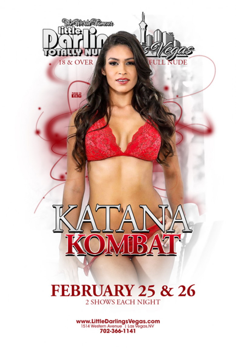 Featuring Katana Kombat at Las Vegas Fully Nude Stripclub