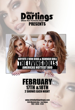 Featuring Koyote J Von Diva &amp; Hannah Doll "The Living Dolls" America's Hottest Duo